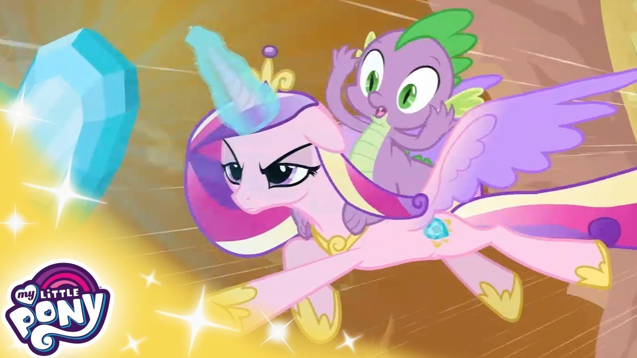 My Little Pony en français 🦄 DOUBLE ÉPISODE | Le Royaume de Cristal | La magie de l'amitié | MLP