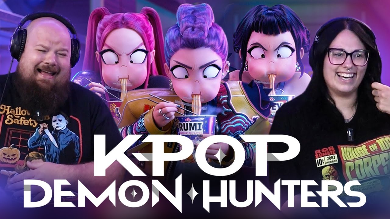 K-POP ОХОТНИКИ НА ДЕМОНОВ (2025) | РЕАКЦИЯ НА ФИЛЬМ *ПЕРВЫЙ СМОТР*