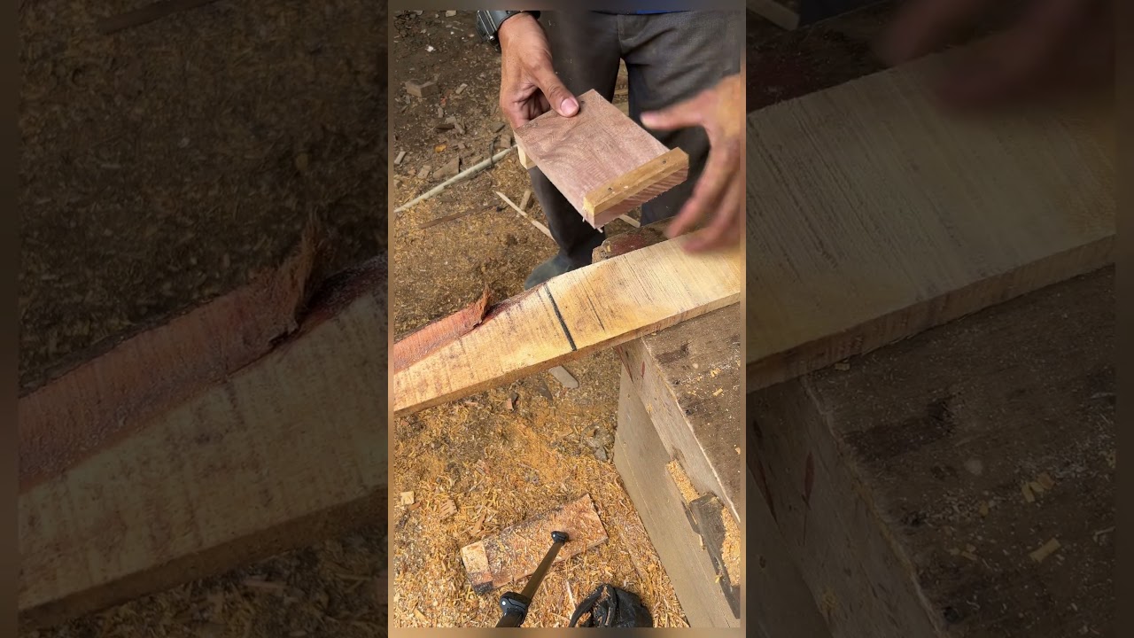 Diese Methode ist sehr effektiv und die Ergebnisse sind maximal. #holzbearbeitung #woodworking