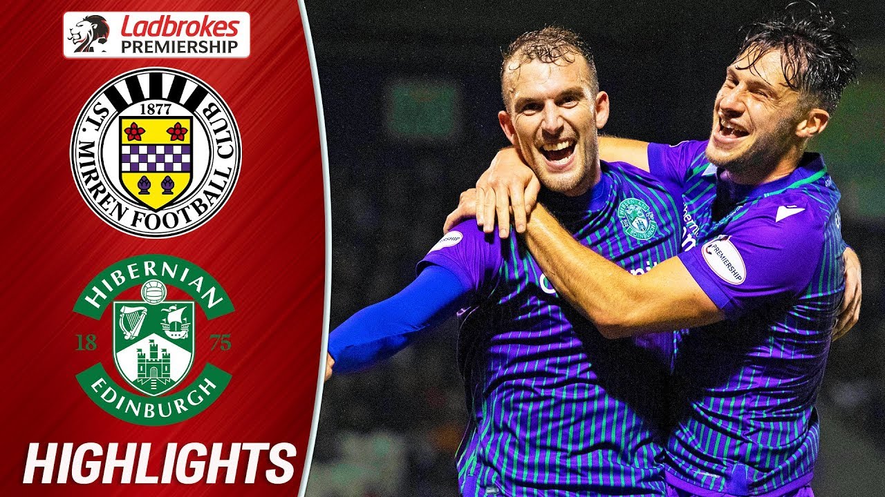 St. Mirren 1-2 Hibernian | Doidge Scores again as Jack Ross Returns! | Ladbrokes Premiership