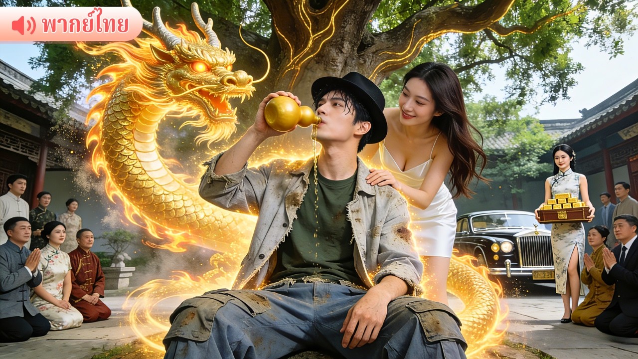 หนุ่มจนดูซื่อบื้อนั่งเมาใต้ต้นไม้ทุกวัน แต่แท้จริงคือผู้วิเศษสันโดษ แค่คิดก็ชี้ชะตาทั้งตระกูล!