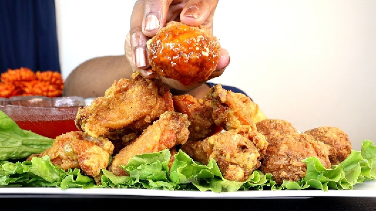 Fried Chicken | Crab Balls & Sweet and Sour Sauce Mukbang!
