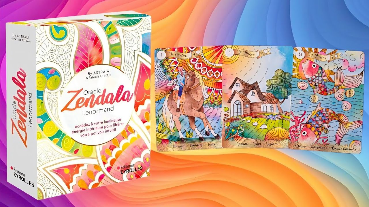 ⭐️ Zendala Lenormand pour accéder à votre lumineuse énergie intérieure et libérer votre pouvoir ⭐️