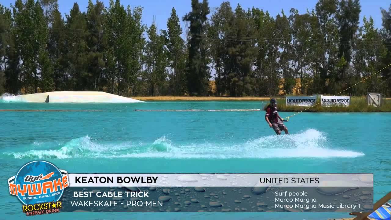 Keaton Bowlby - Wakeskate - Best Cable Trick - Pro Men
