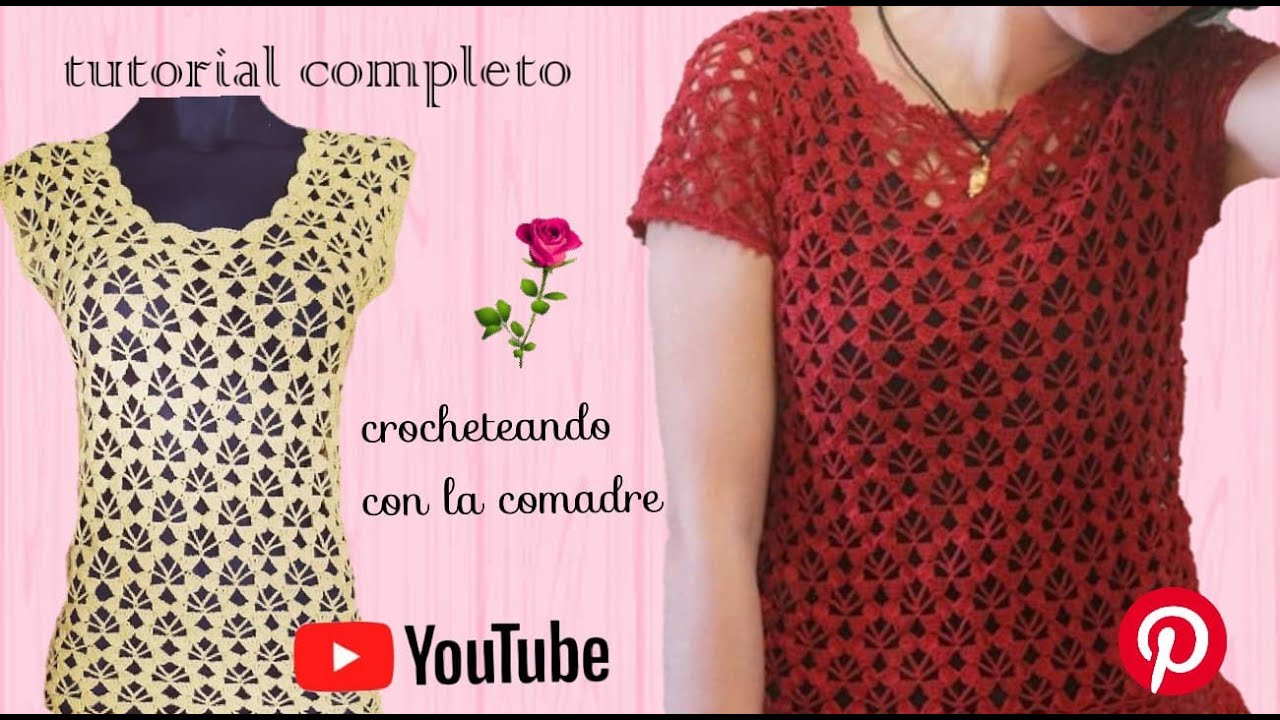TUTORIAL BLUSA ABANICOS COMPLETO FACIL Y RAPIDO