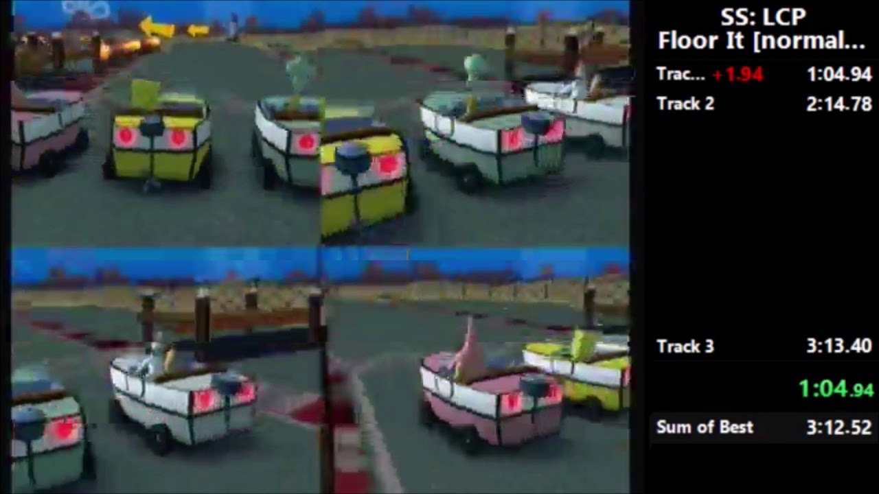 Spongebob Squarepants: Lights, Camera, Pants! Floor It IL PBs
