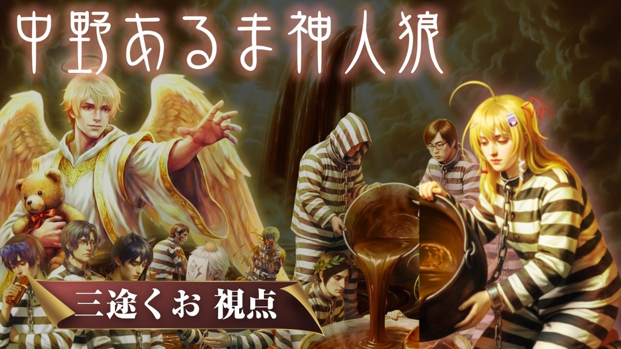 【高田組人狼】中野あるま人狼！【新人Vtuber￤三途くお】