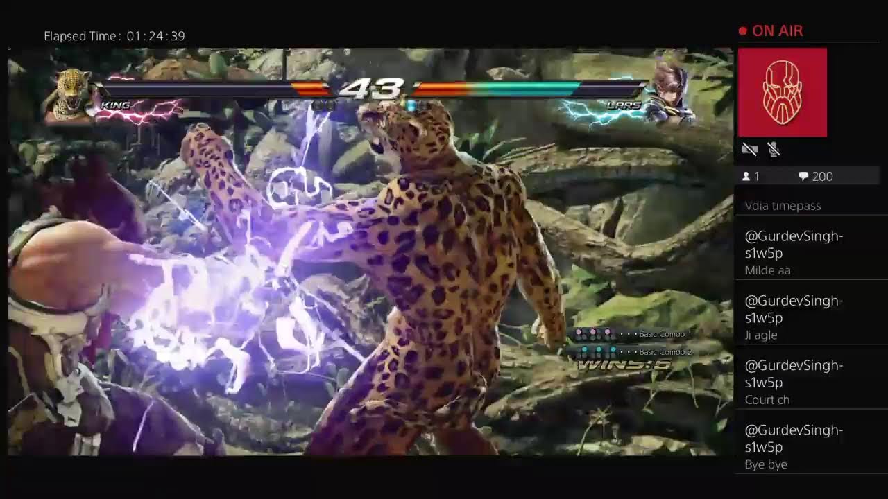 Jsskeerat's Live PS4 Broadcast tekken 7