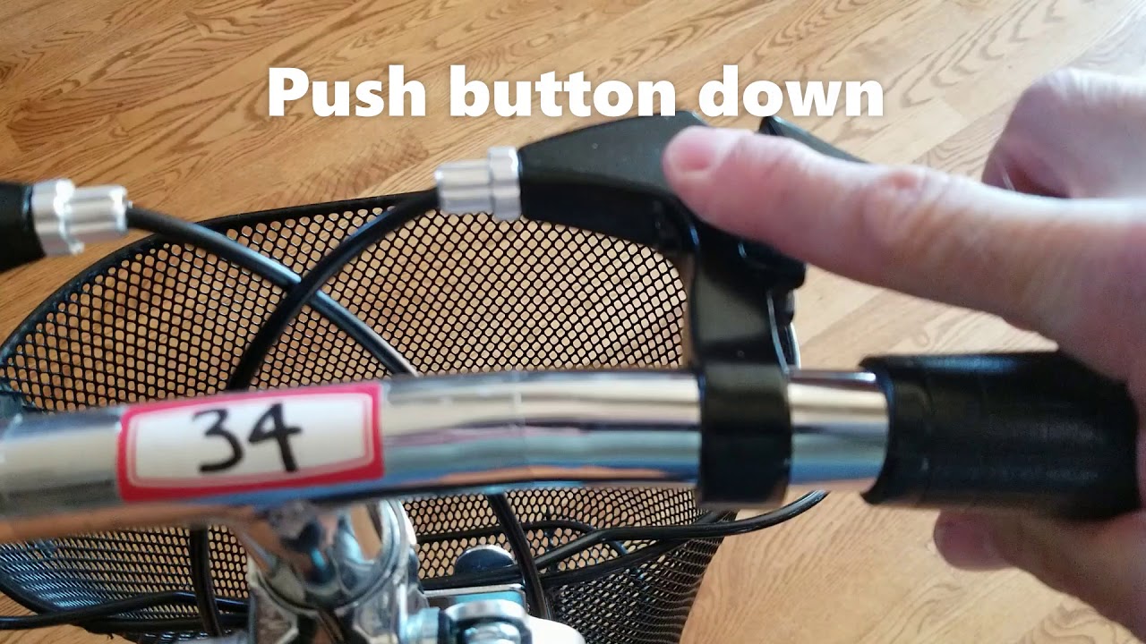 How to lock/unlock brakes - Knee Scooter USA