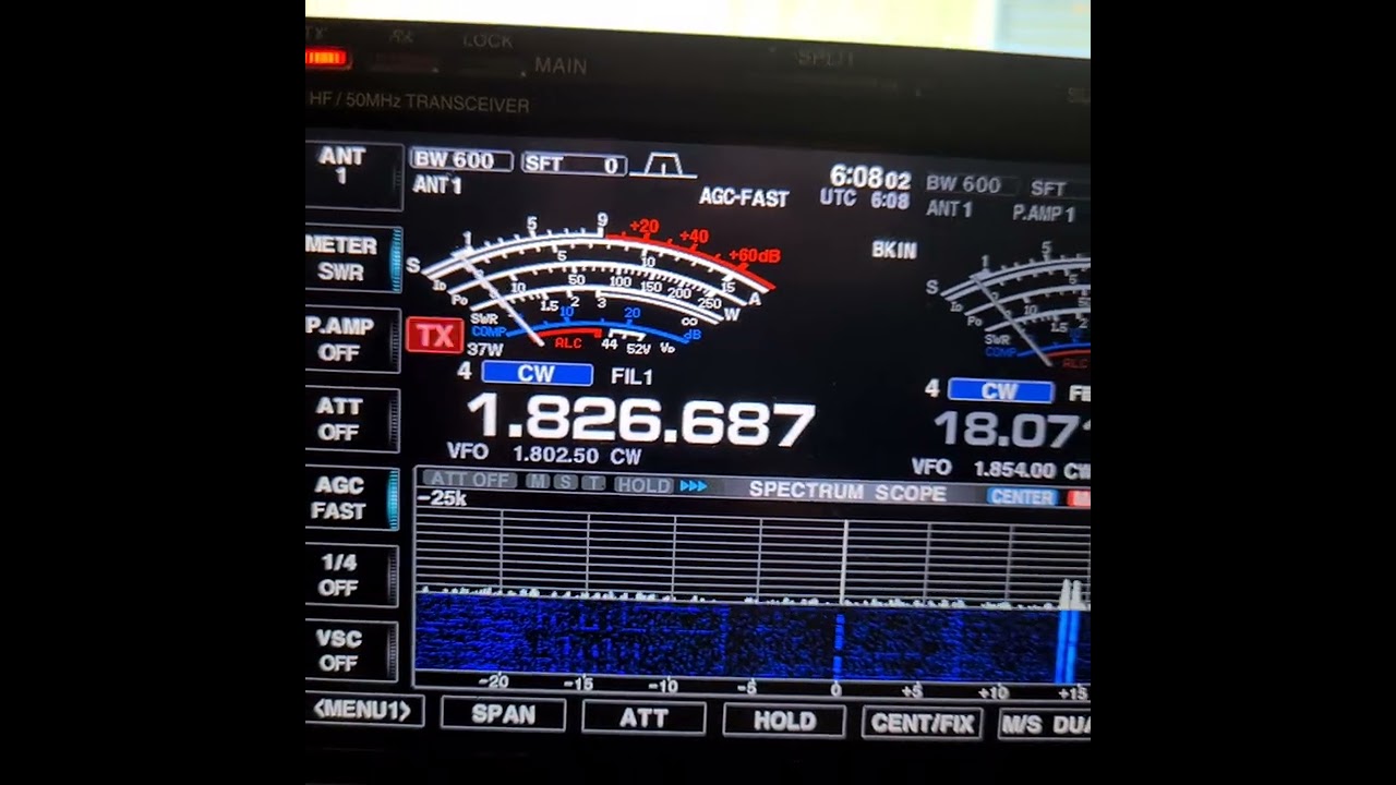 V31MA QSO DR5X,  160m CW