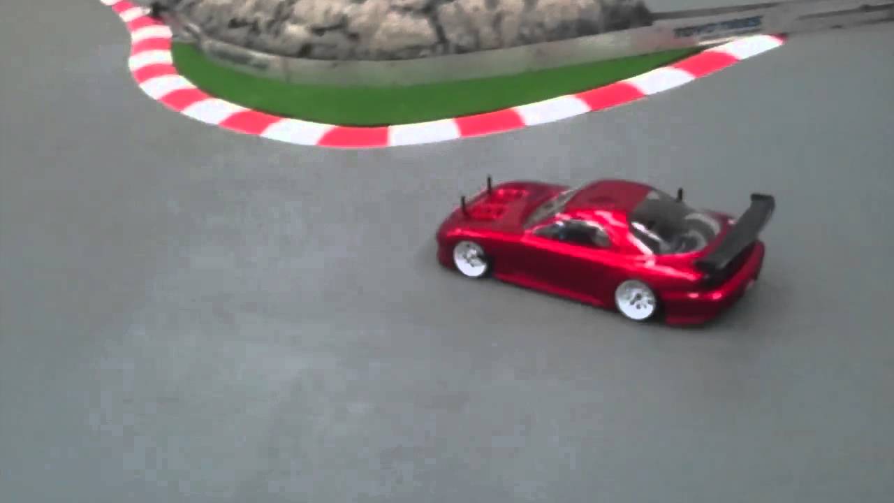 Drifting at Radshape RC in UK