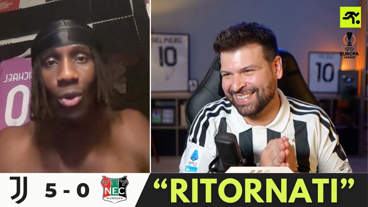 JUVENTUS NEC 5-0 | GLI SPORTIVI ESALTANO LA JUVE: &ldquo;FORSE ABBIAMO ESAGERATO&hellip;&rdquo; | TIFOSIAMO