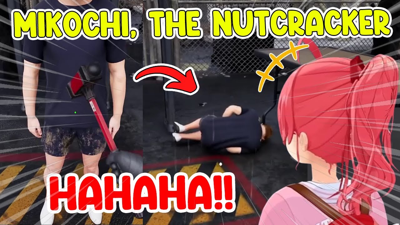 Miko Tries to Check for Zombies by Hitting Someone’s Crotch