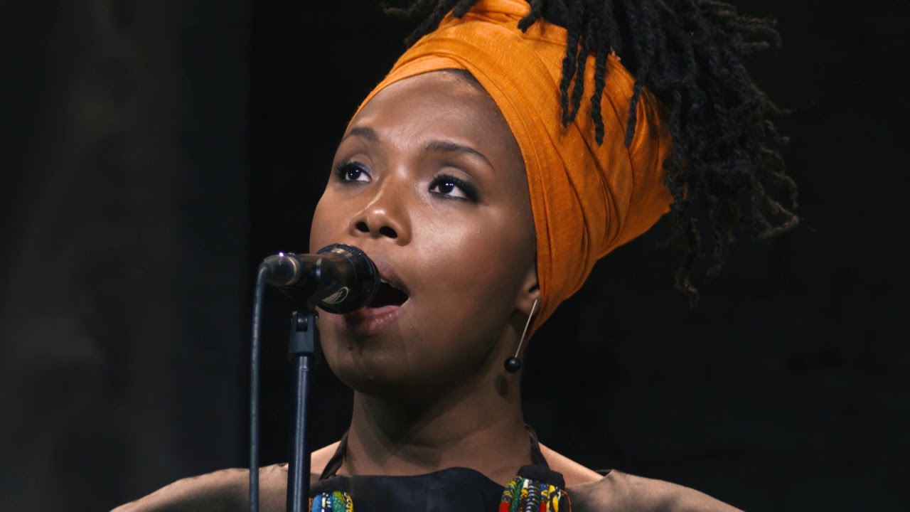 Karyna Gomes (Guinea Bissau). World music festival Porta 2017.