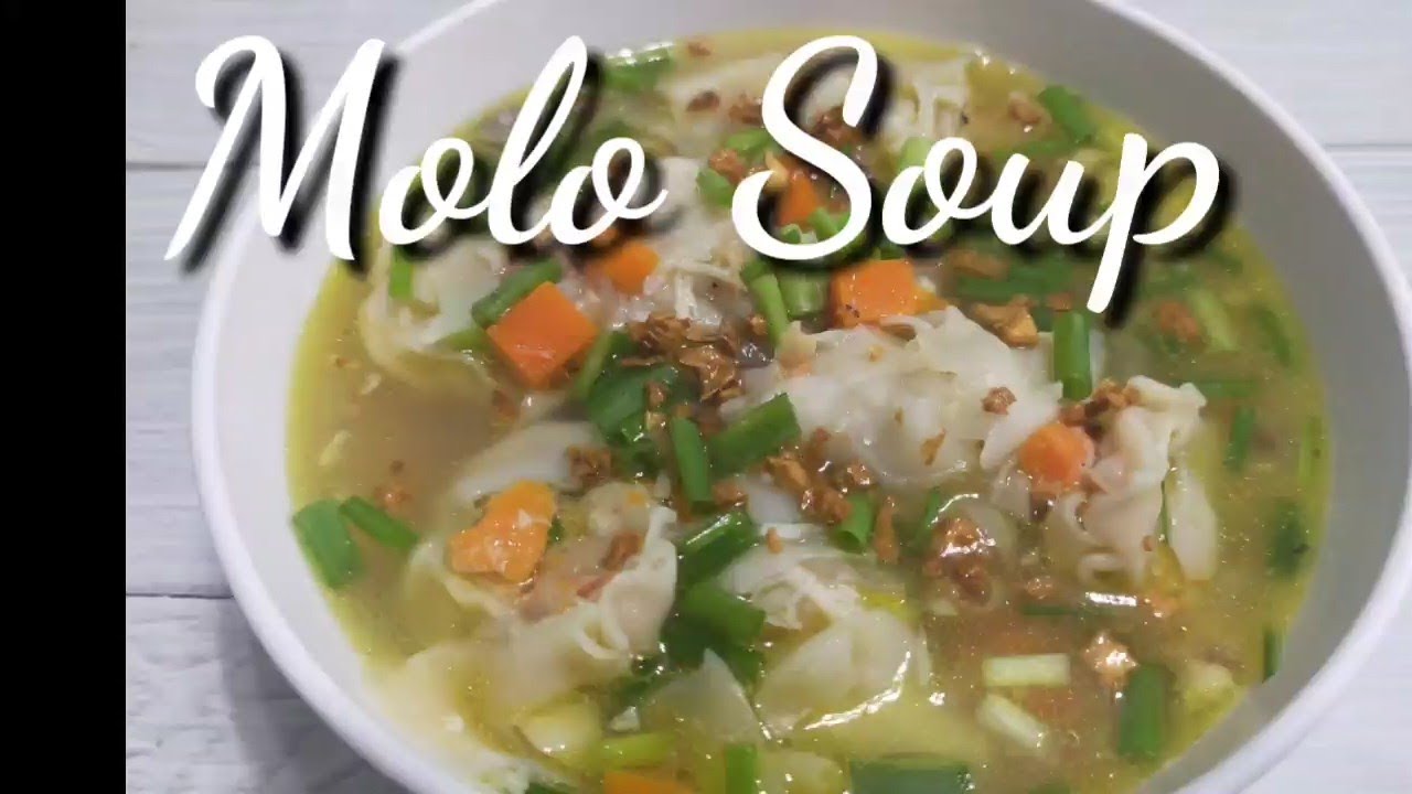 Molo Soup recipe| Ilonggo Pancit molo wonton soup panlasang Filipino Pinoy video