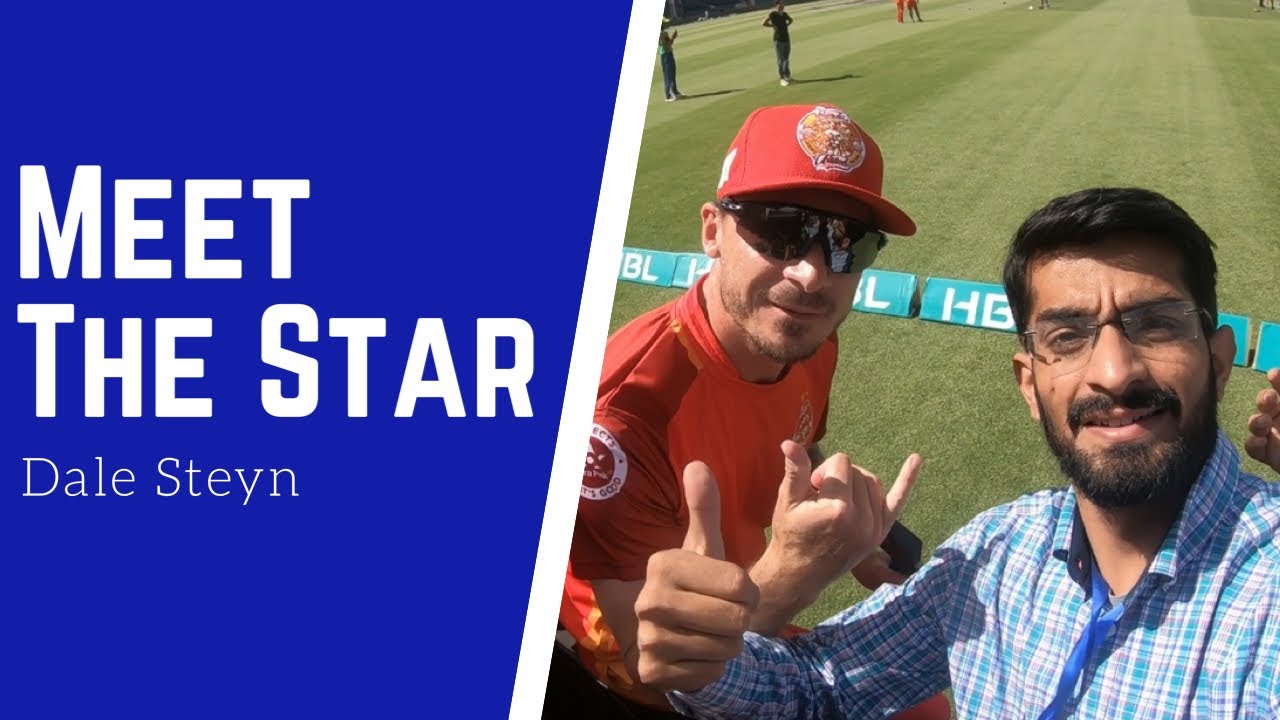 PSL 5 | Dale Steyn at National Stadium Karachi