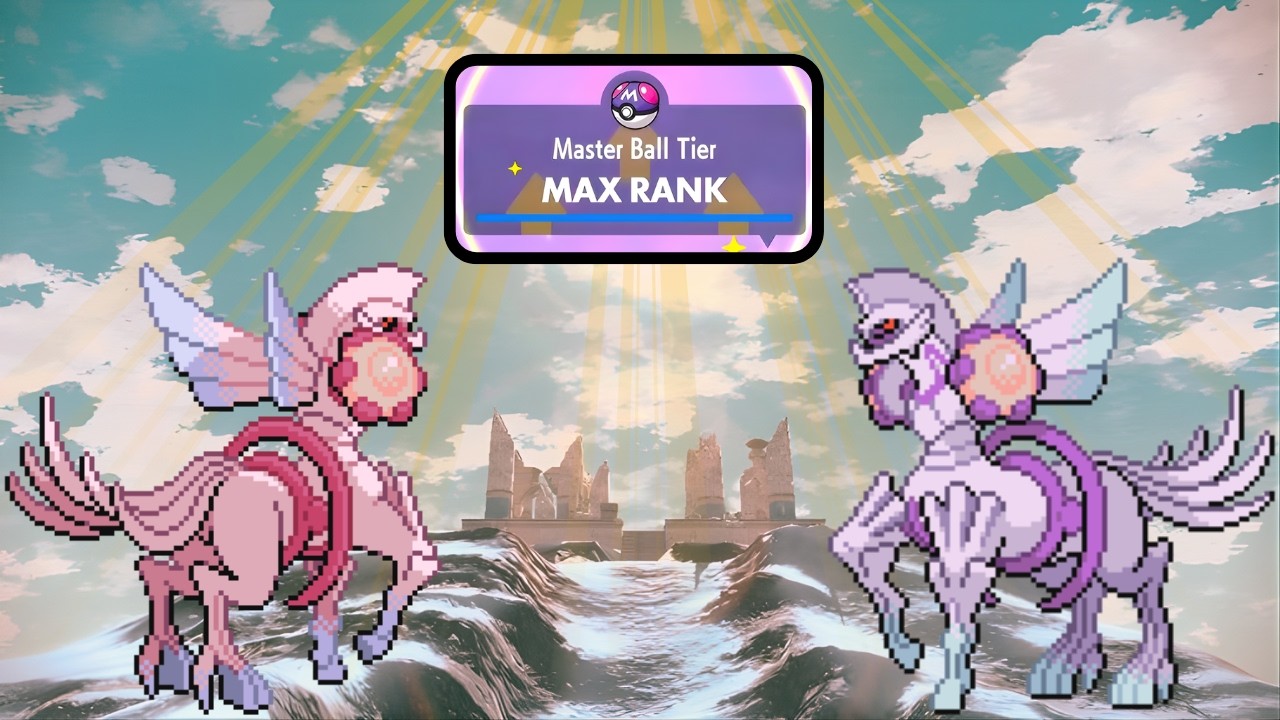 Palkia me levou ao último Master Rank de Scarlet e Violet!