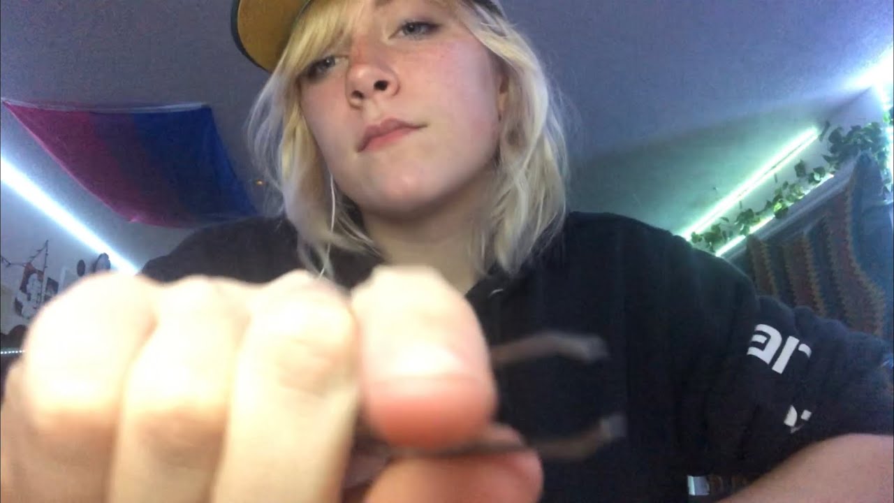 5 minute plucking your negativity ASMR