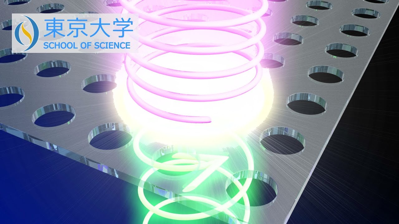 研究室の扉「らせんのレーザー光の波長を変換する薄膜の発見」小西邦昭助教（研究当時）