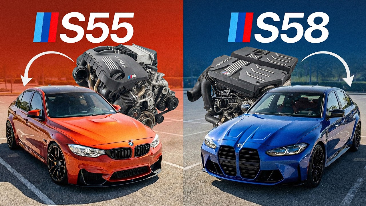 BMW S55 vs S58 — The Real Difference Between Two BMW M Legends