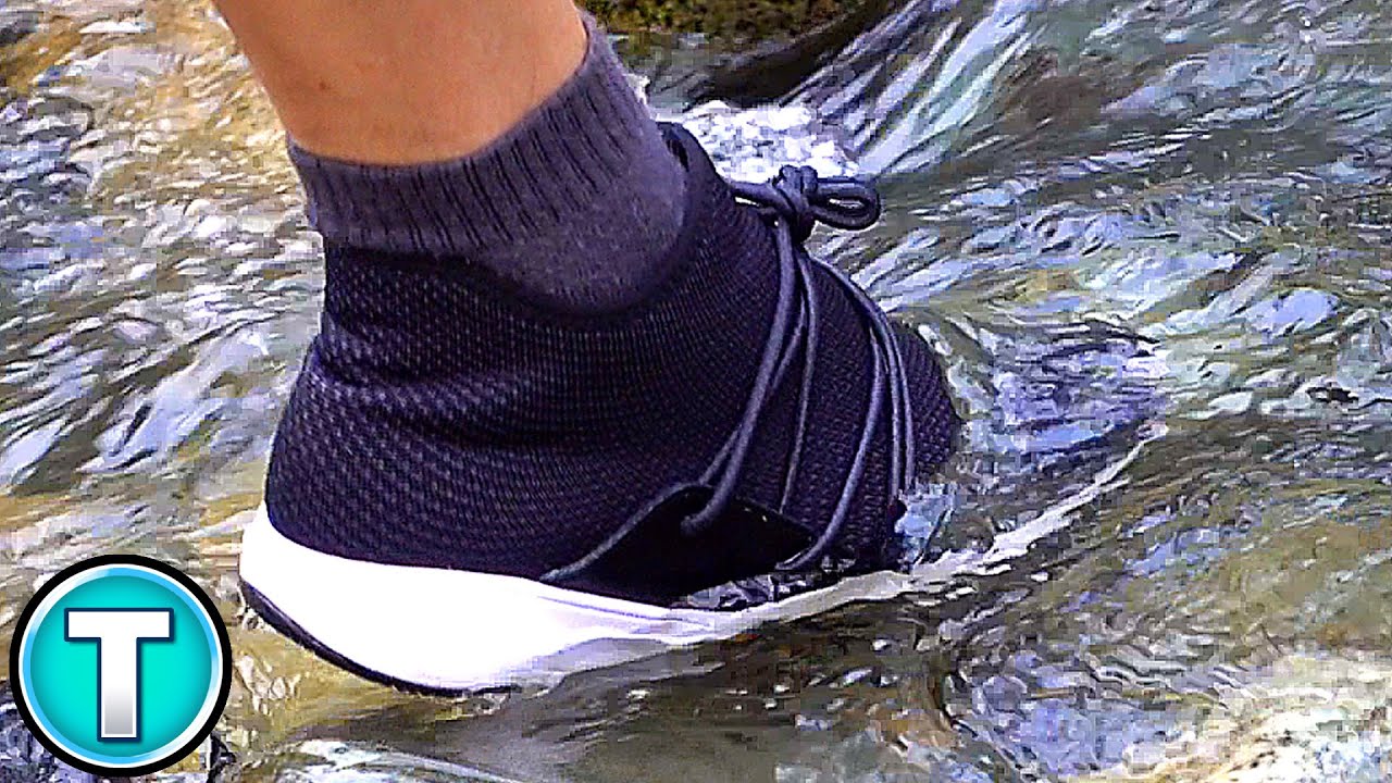 World's First 100% Waterproof Knit Shoe