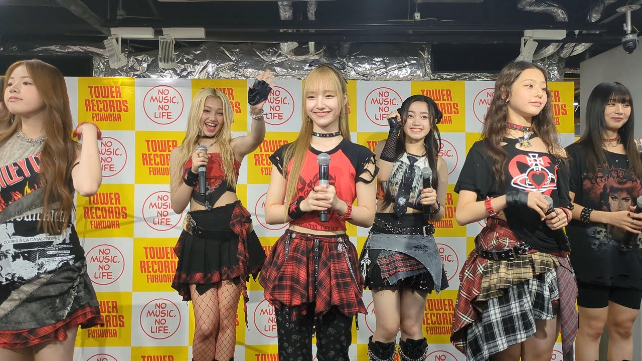 UNIS(유니스) '팝핀 (Poppin)'  リリースイベント 福岡 Part 1 20240921