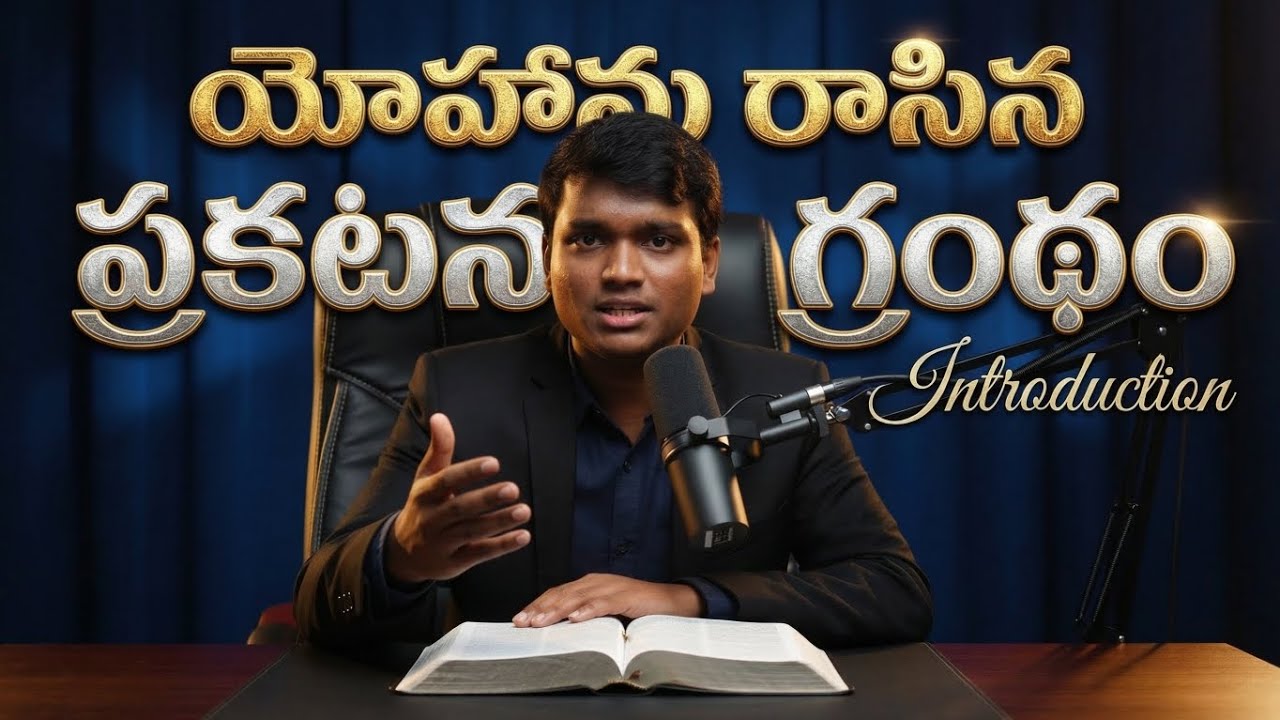 Yohanu rasina //prakata grandam// telugu introduction introduced every man awarenessly Jesus second 