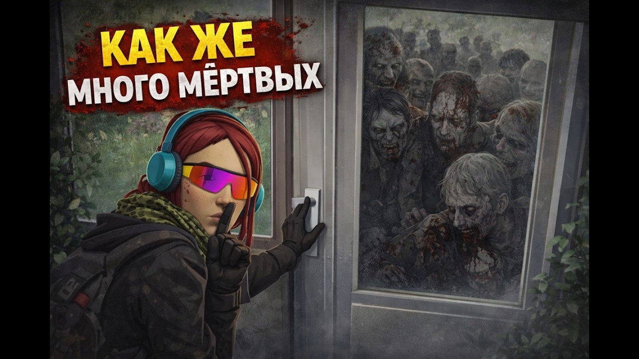 Этот дом нас не отпускает♥Ангелина♥Project Zomboid | 42 S01E07