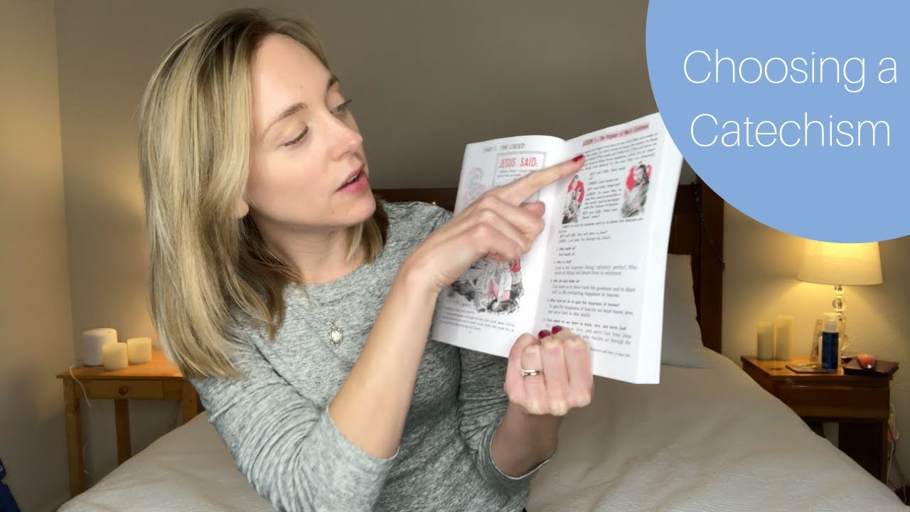 Choosing a Catholic CATECHISM for Kids and Adults: What We Use | Catholic Mom