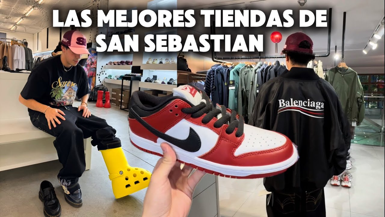 TOUR DE TIENDAS POR SAN SEBASTIÁN 👕
