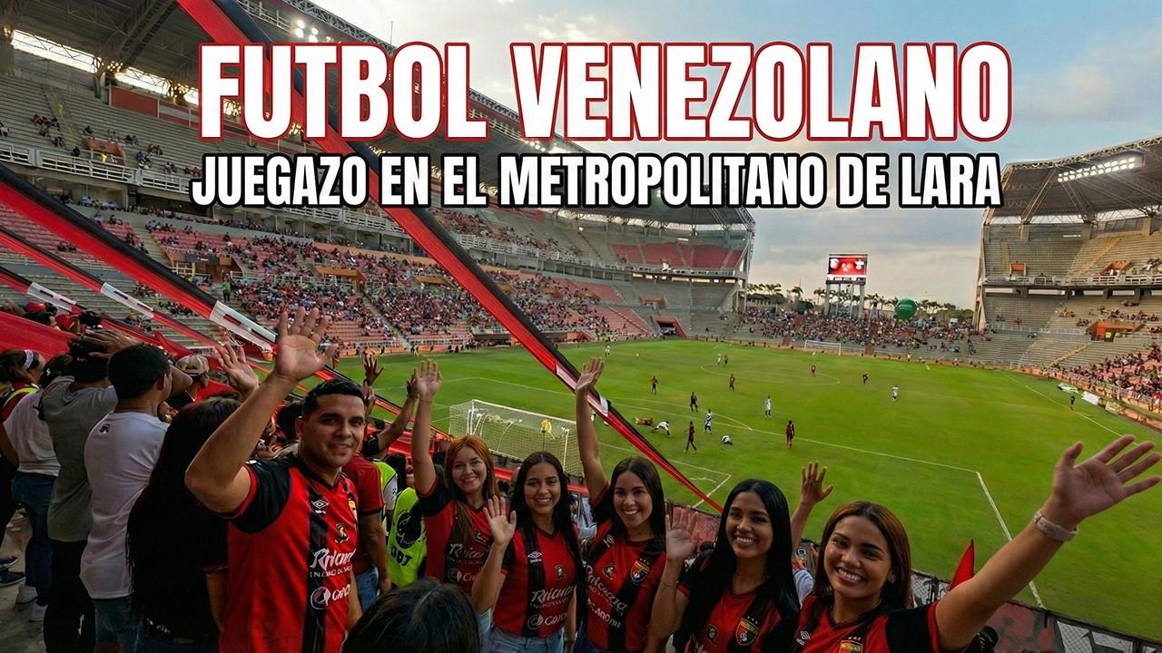 JUEGAZO DEL DEPORTIVO LARA en el imponente ESTADIO METROPOLITANO