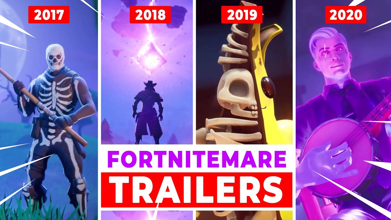 ALL FORTNITEMARE Trailers released in Fortnite (Season 1-14)
