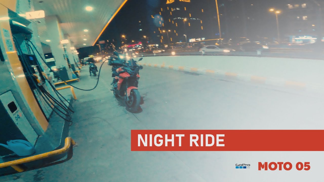 YAMAHA TRACER 9 - Night Ride - 4K