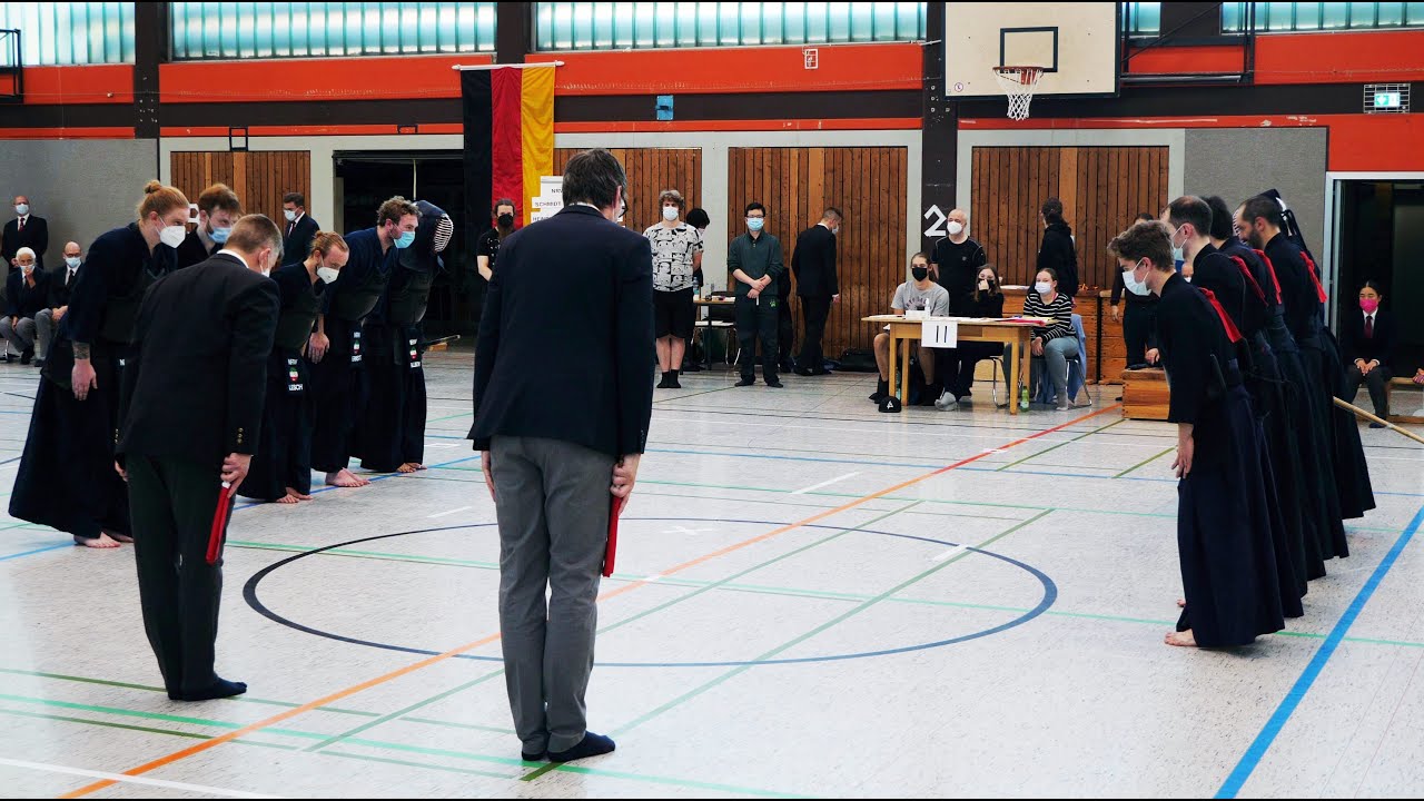 Deutsche Kendo Mannschaftsmeisterschaft (DMMM) 2021 - Finale Männer - NRW vs Berlin