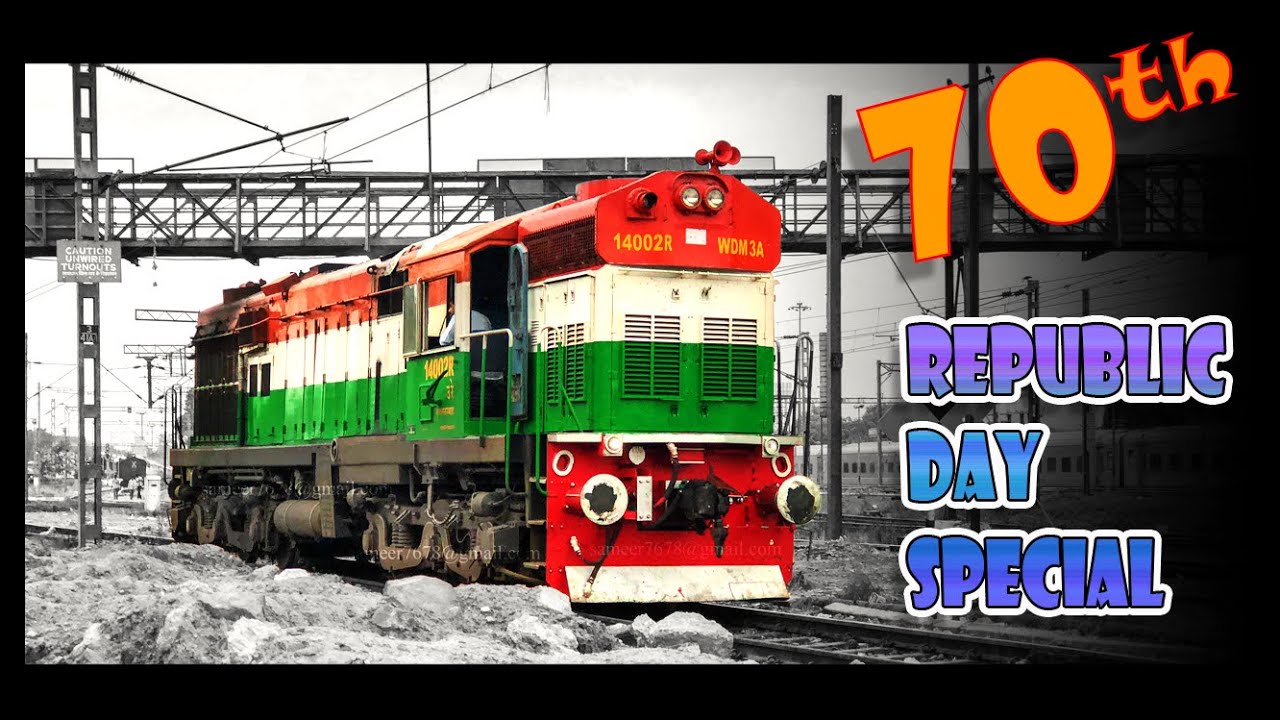 Republic Day Special Celebration Indian Railways Trains Compilation