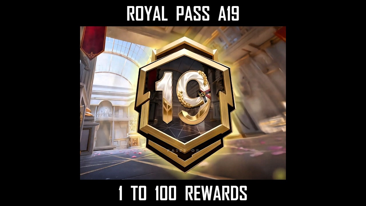Royal Pass A19 Rewards 😍 #pubgmobile #pubg
