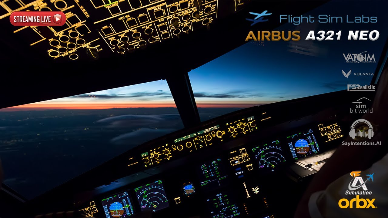 🔴MSFS2024 | Simbitworld Event | FSlabs A321NEO 🛫EIDW/Dublin ✈️ KJFK/New York-John F Kennedy 🛬