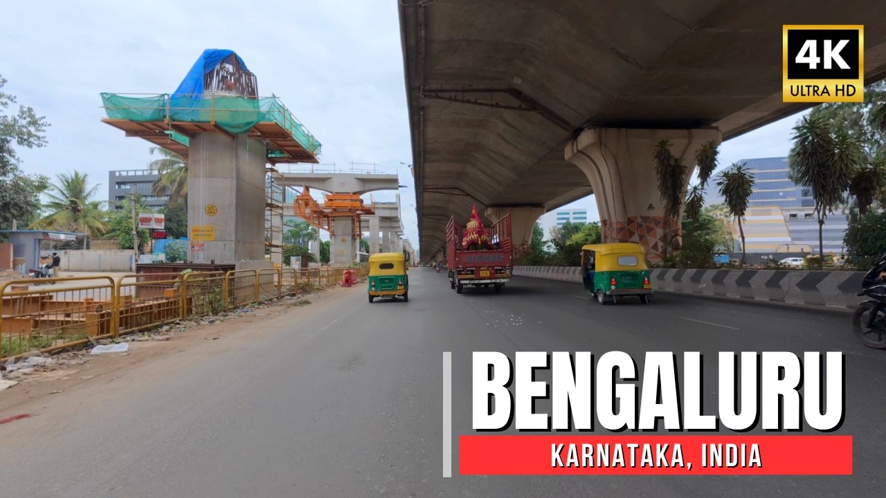 【India Drive 4K】Vapasandra to Gauribidanur to Bengaluru | 2025