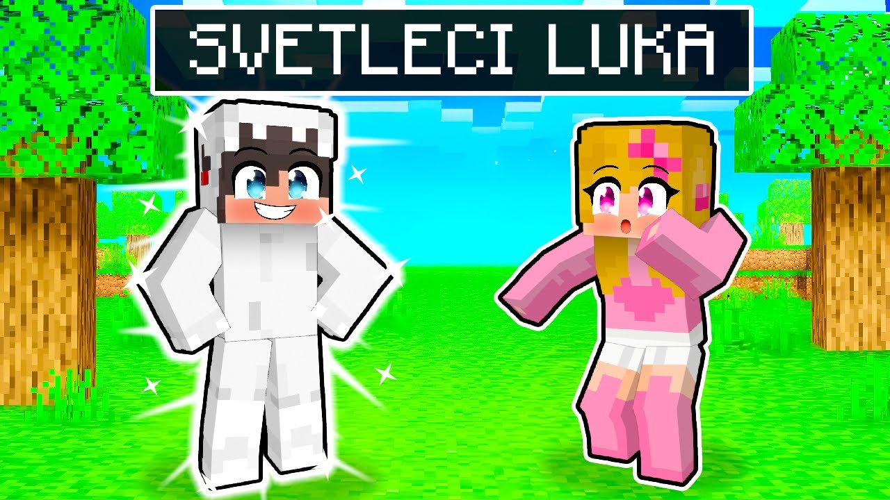 POSTAO SAM SVETLEĆI LUKA U MINECRAFTU!