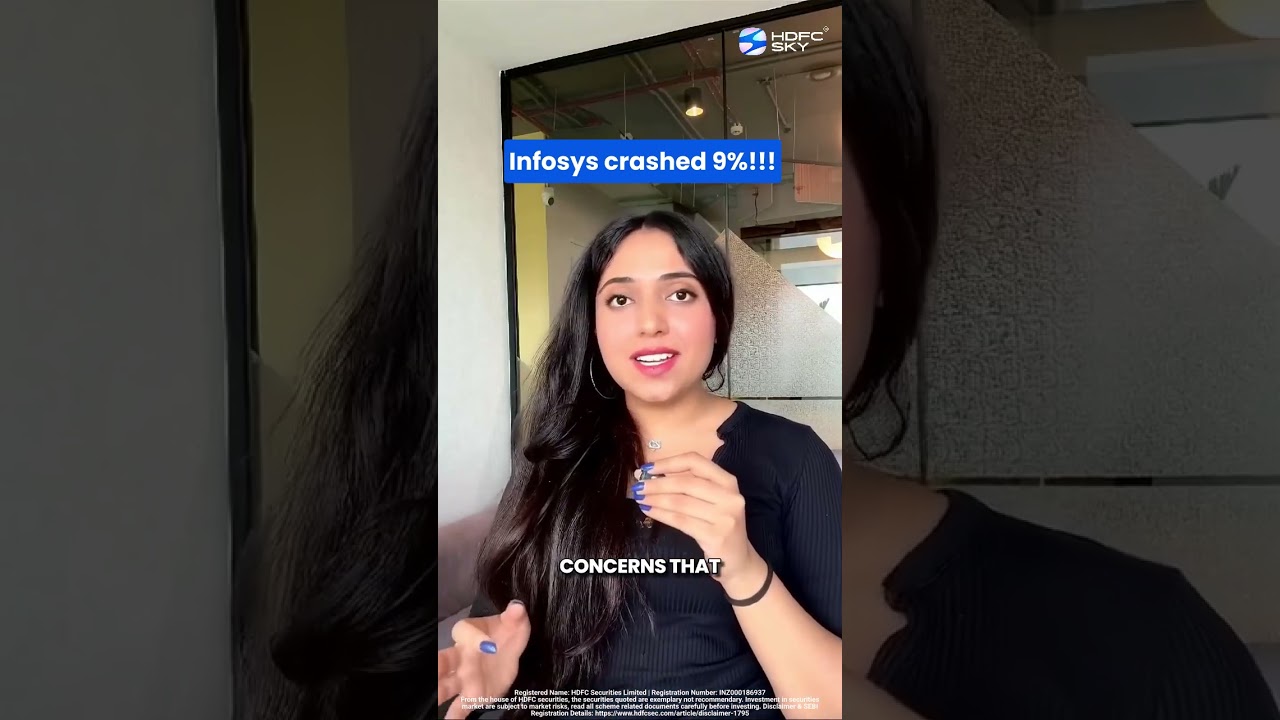 Why Did Infosys Stock Crash 9% and Hit a 52-Week Low?