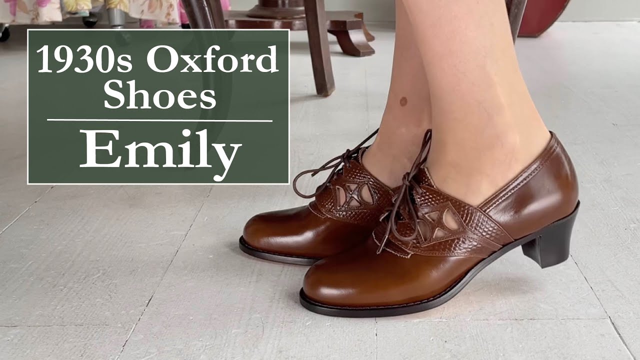 Everyday Walking Oxford Shoes - Emily
