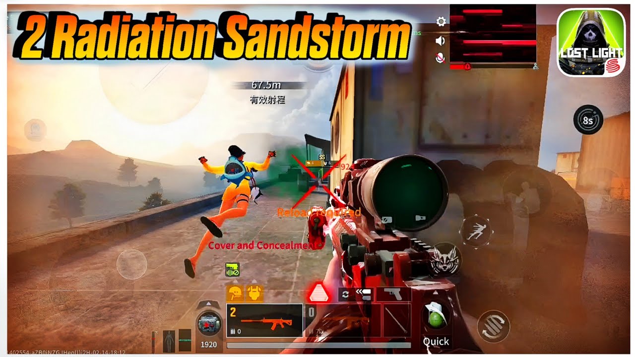 2 Radiation Sandstorm Turned Red Zone Into Chaos! 😳 | Lost Light Mobile