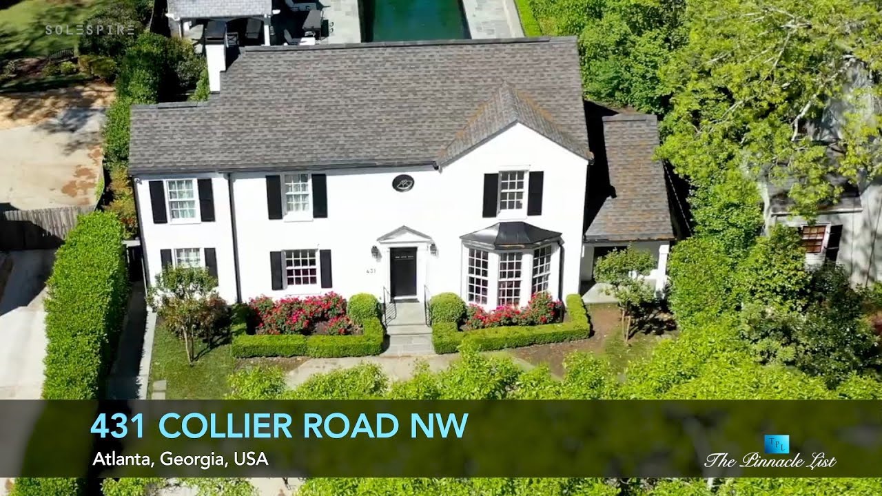 Buckhead Luxury Home | 431 Collier Rd NW, Atlanta, Georgia, USA 🇺🇸 | Luxury Real Estate