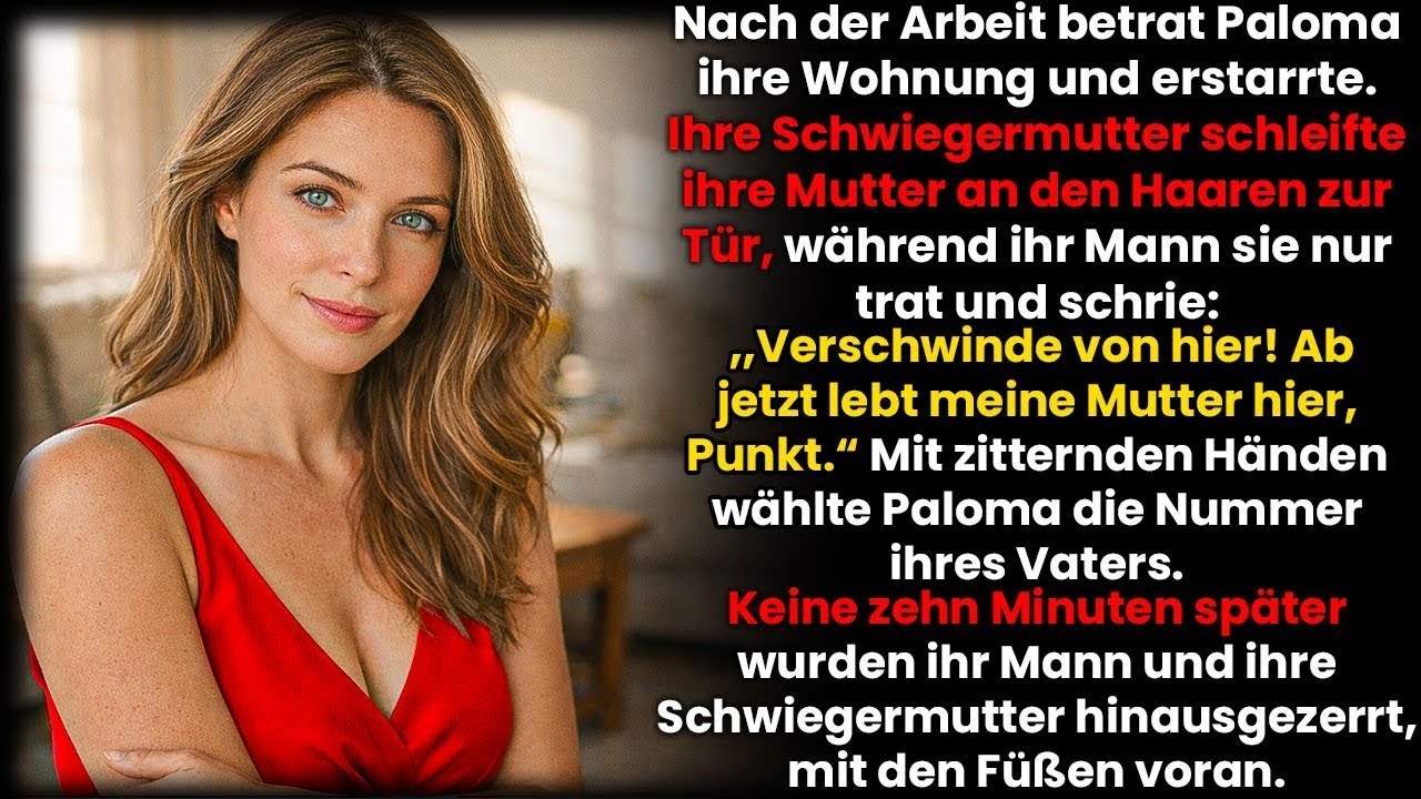 Mit zitternden Händen rief Paloma ihren Vater an – nur zehn Minuten später …