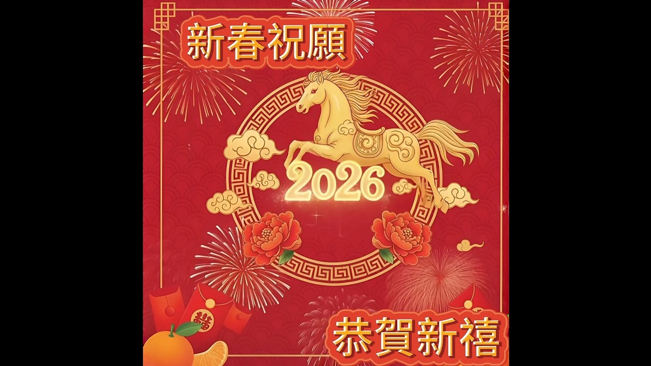 2026 新年歌🧧｜新年音樂🧧 3小時播放 ｜多首拜年背景音樂🧨新年BGM ｜迎春花｜財神到｜歡樂年年｜🐎✨Chinese New Year Music 🧨