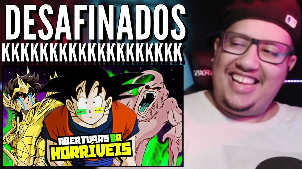 As Piores aberturas BRASILEIRAS de ANIME 🤣🇧🇷