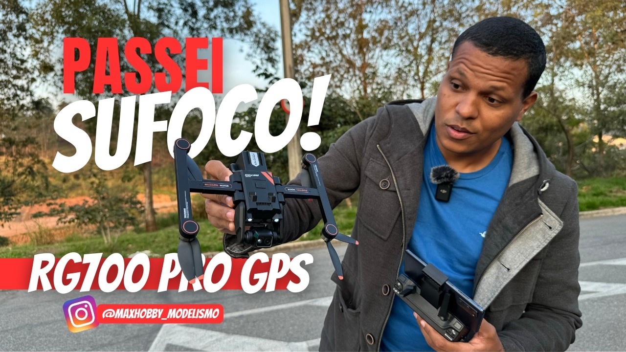 COMO PILOTAR CALIBRAR SEU DRONE COM GPS RG700 PRO TESTE RTH