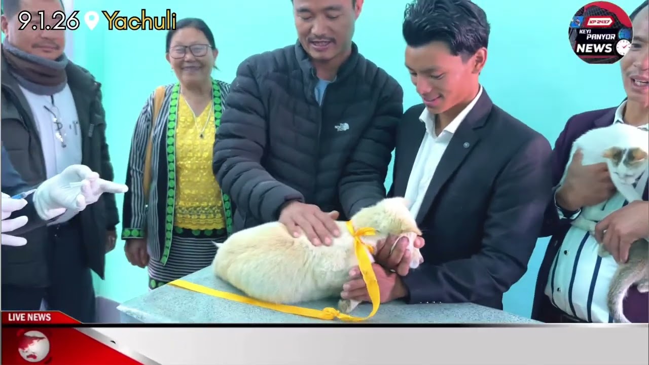 Grand Opening Celebration of Dr. Vets & Pets Clinic, Yachuli, Keyi-Panyor Distt, Arunachal Pradesh 
