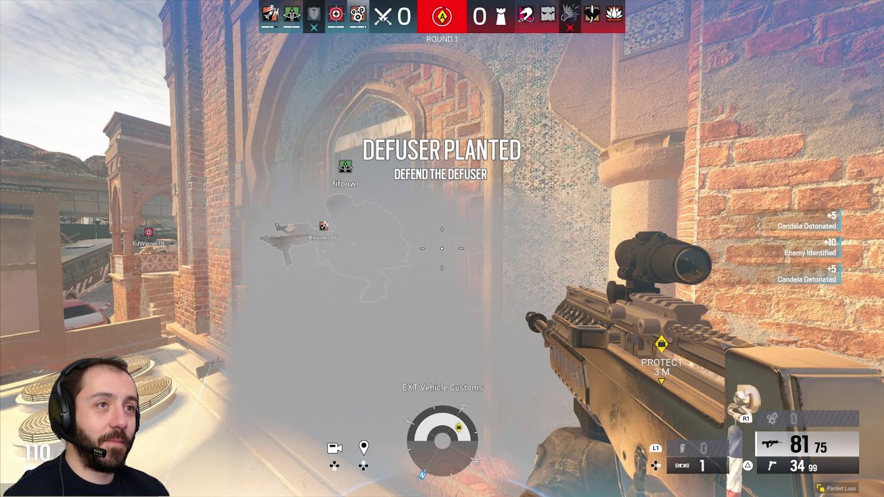 R6 / Triple strat de débile