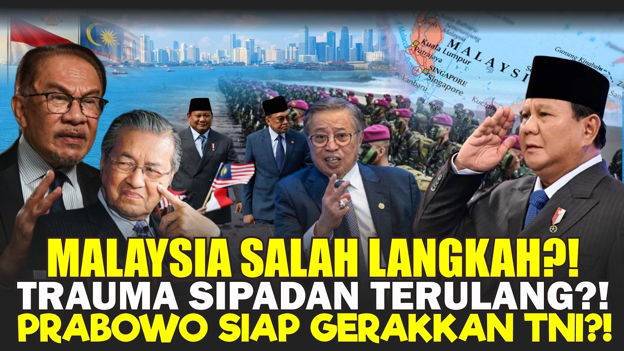 Malaysia Terpojok?! ANWAR DISERANG, PRABOWO KIRIM SINYAL TEGAS! SEBATIK MEMANAS!!